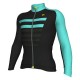 Ale Cycling - Giacca Ciclismo - Piuma - Col. Nero/Azzurro